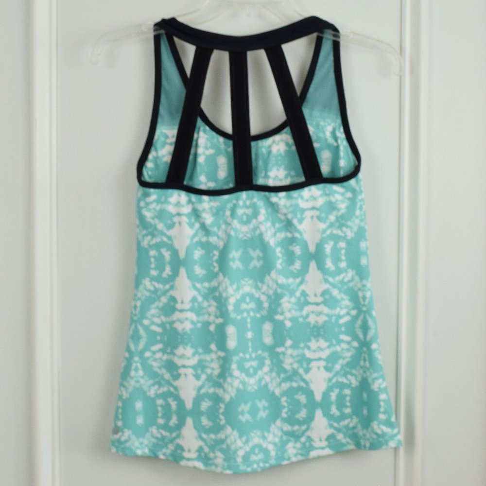 Fabletics Zion Workout Tank Top Women XS Tie Dye - Picture 6 of 11
